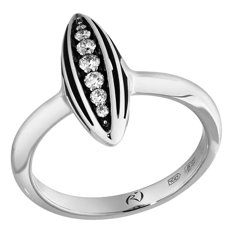 Кольцо из белого золота Ringo ZK-7931-W с бриллиантами