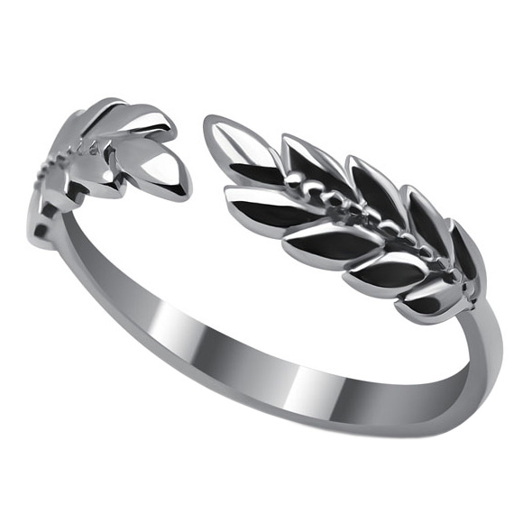 Серебряное открытое кольцо Silver Wings 0111327332 