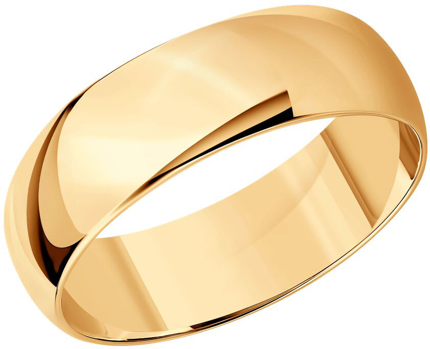 Золотое обручальное парное кольцо SOKOLOV 110217
