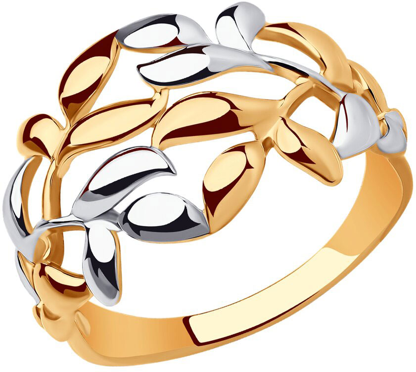 Серебряное кольцо SOKOLOV 93010593