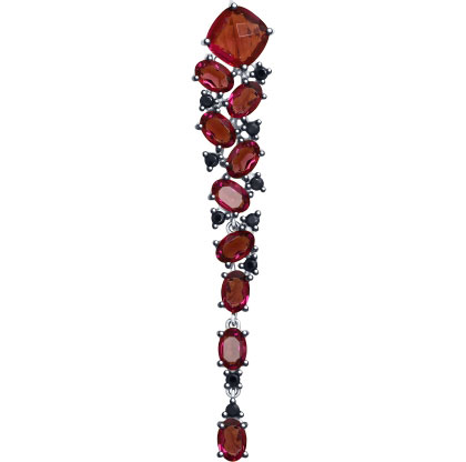 Серебряный кулон SOKOLOV 94032148 с кристаллами Swarovski, фианитами