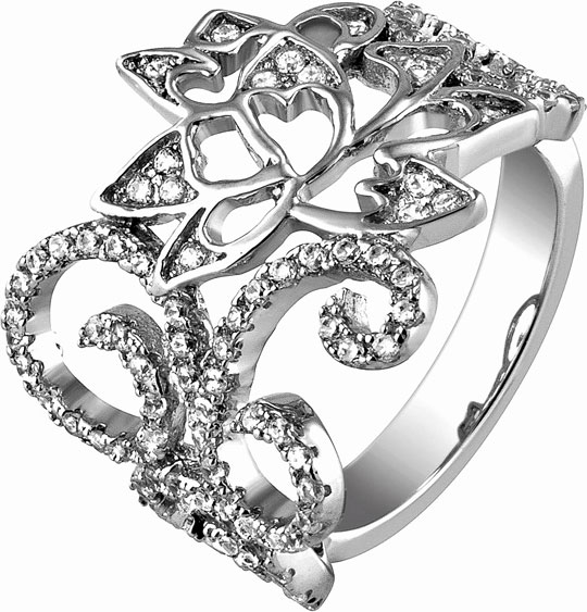 Серебряное кольцо Georges Legros AL2604SSI0 с кубическим цирконием