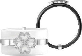 Керамическое кольцо Национальное Достояние FRSR1448P-nd с цирконами