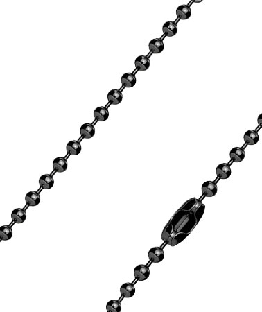 Стальная цепочка на шею Spikes SSN12-04-22 с плетением перлина — купить в AllTime.ru — фото