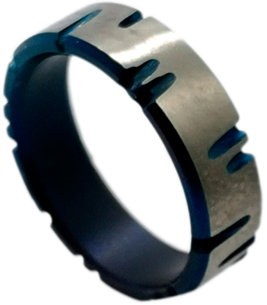 Титановое кольцо ''Березка'' Titanist TS-R0011