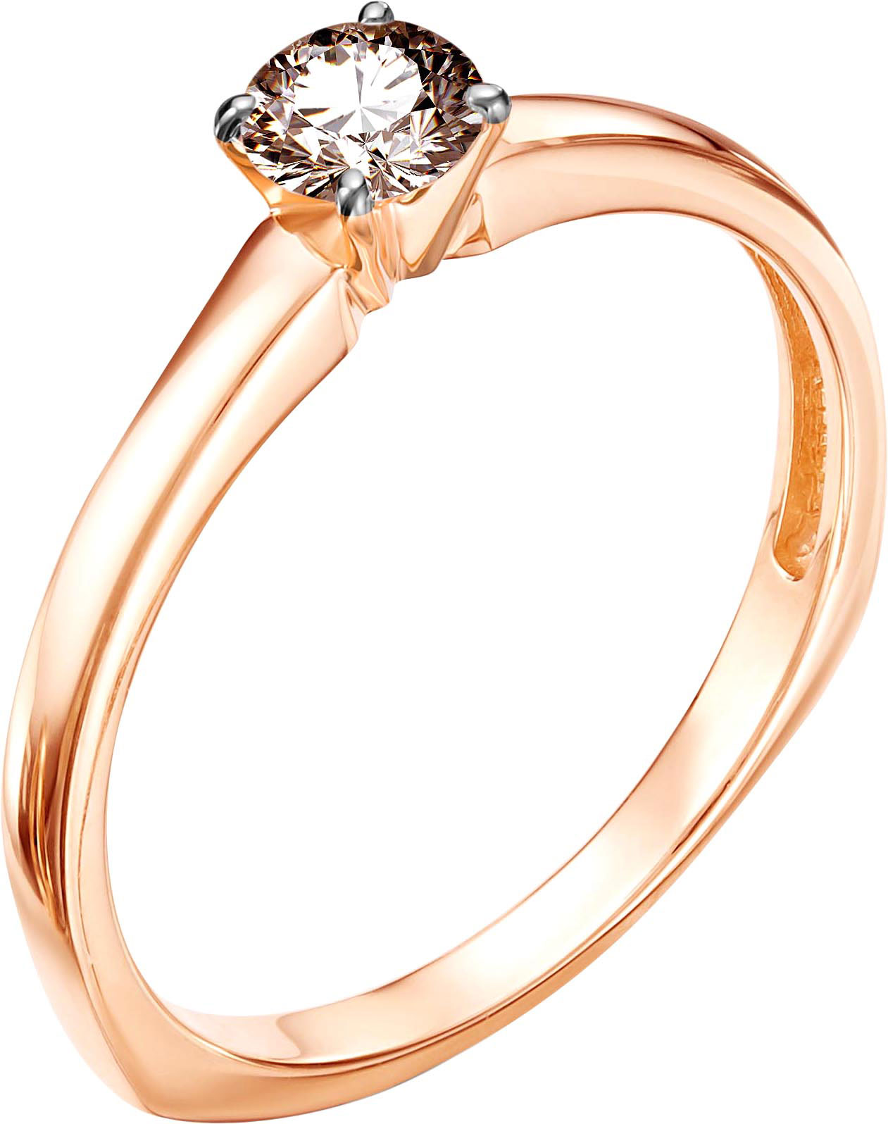 Золотое помолвочное кольцо Vesna jewelry 1051-151-09-00 с бриллиантом