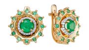 Серьги Vesna jewelry 21351-151-14-00