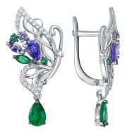 Серьги Vesna jewelry 22002-256-205-00