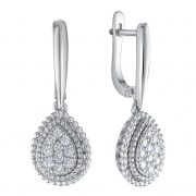 Серьги Vesna jewelry 22299-251-46-00