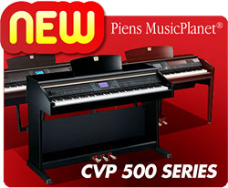 Новая серия цифровых пианино Yamaha Clavinova CVP-500