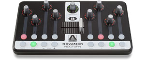 MIDI-контроллер для ди-джеев Novation Nocturn