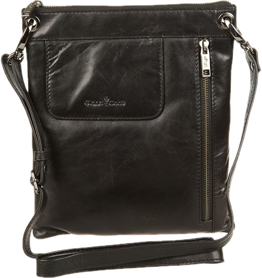Кожаные сумки Gianni Conti 706709-black