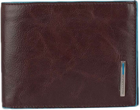 Кошельки бумажники и портмоне Piquadro PU1239B2R/MO портмоне zippo 2005118 натуральная кожа мокко