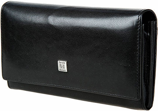 Кошельки бумажники и портмоне Sergio Belotti 1827-west-black