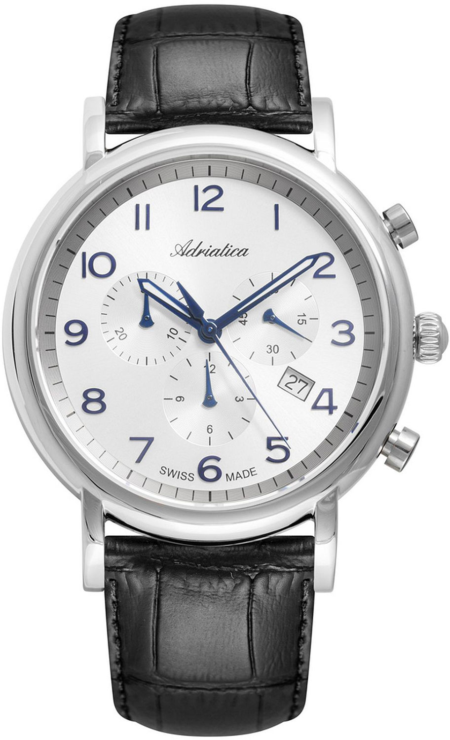 Швейцарские наручные часы Adriatica A8297.52B3CH с хронографом