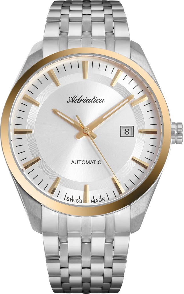 Швейцарские механические наручные часы Adriatica A8309.2113A