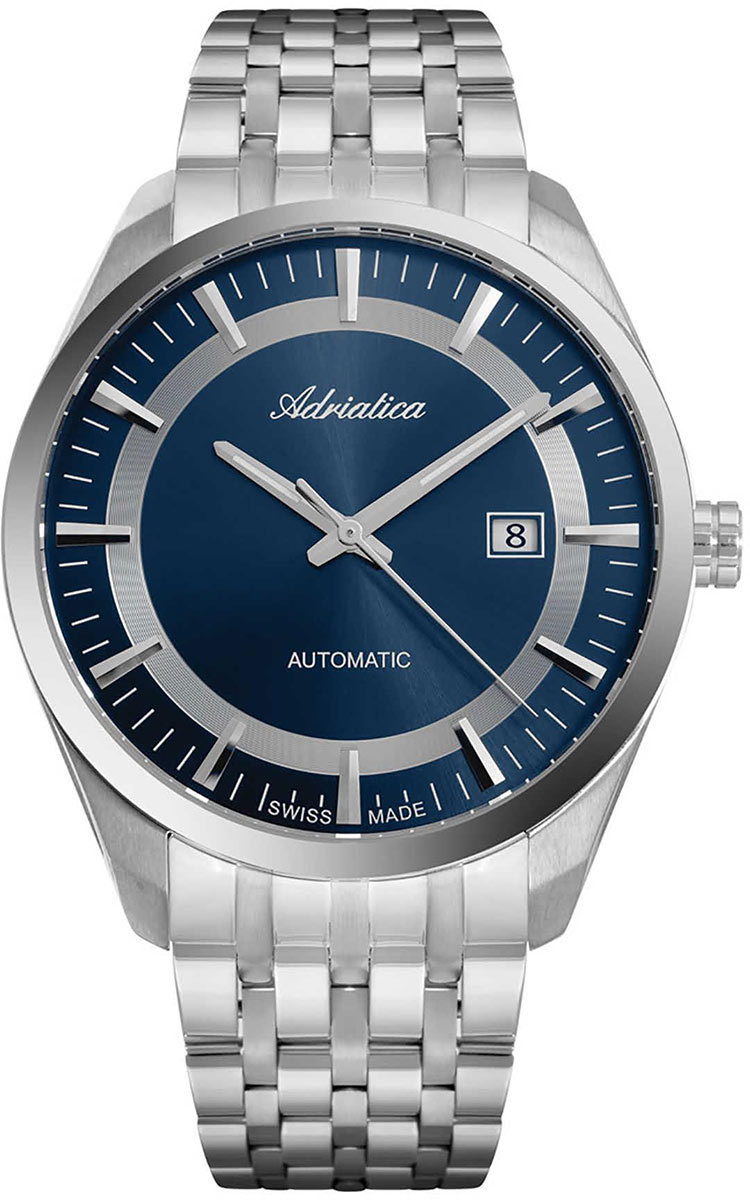 Швейцарские механические наручные часы Adriatica A8309.5115A