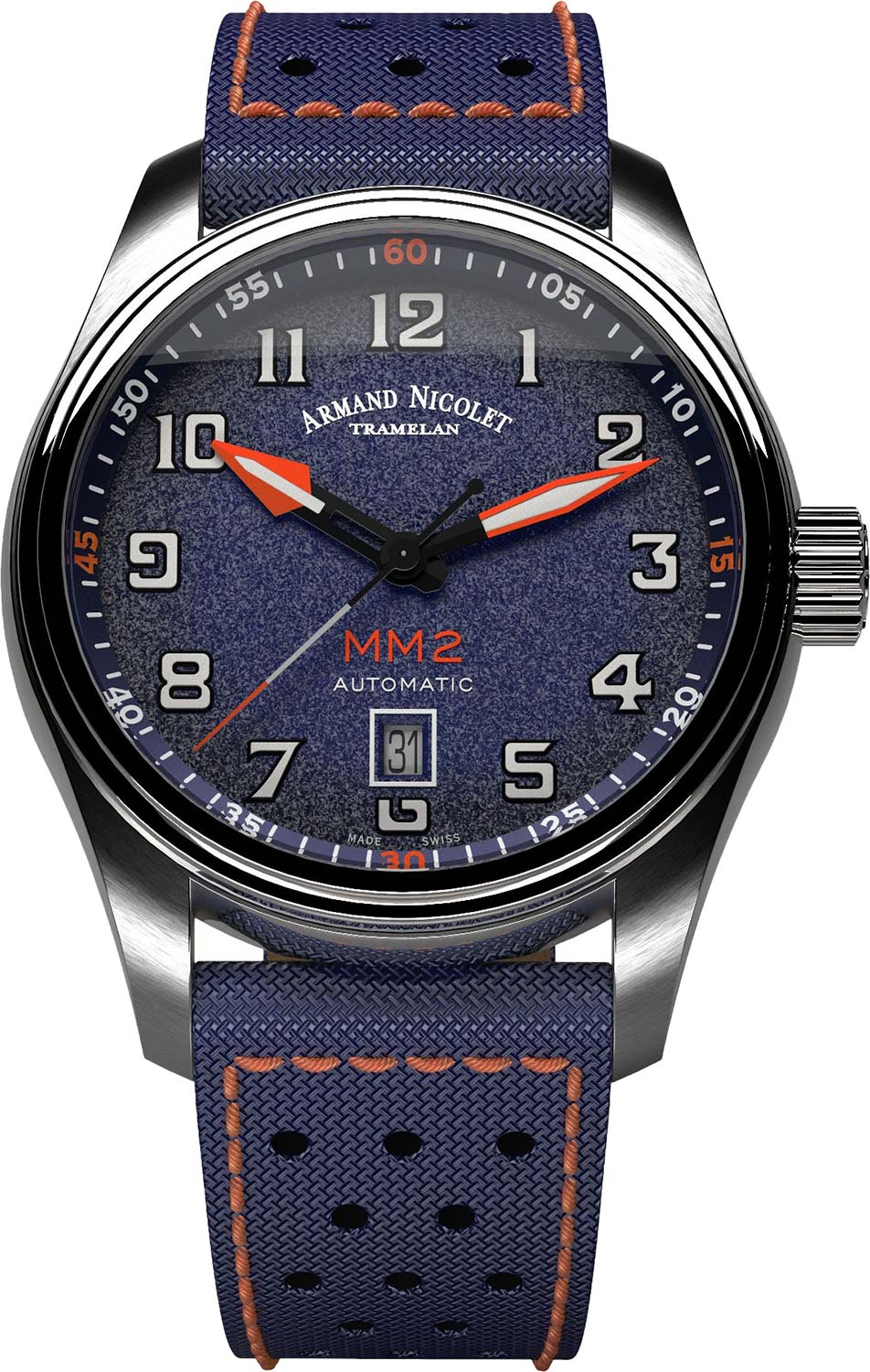 Швейцарские механические наручные часы Armand Nicolet A640P-BN-P0640BO8