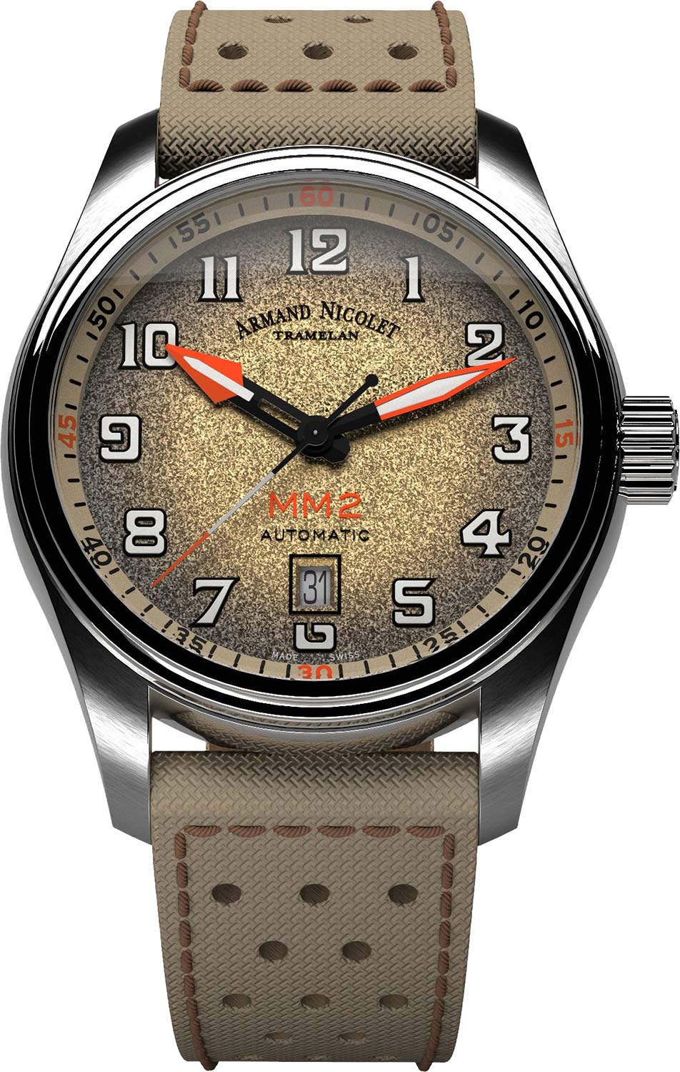 Швейцарские механические наручные часы Armand Nicolet A640P-KN-P0640KM8