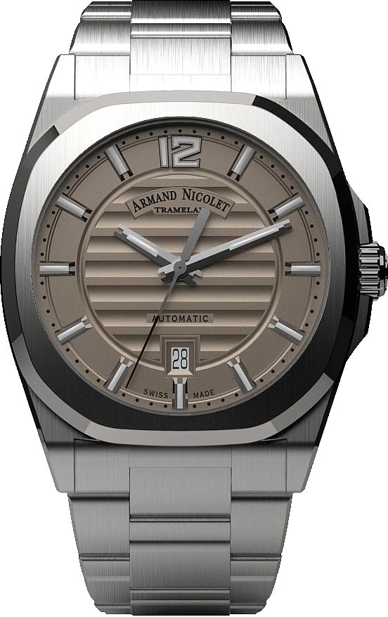 Швейцарские механические наручные часы Armand Nicolet A660AAA-GR-MA4660AA