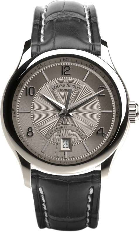 Швейцарские механические наручные часы Armand Nicolet A840AAA-GR-P840GR2