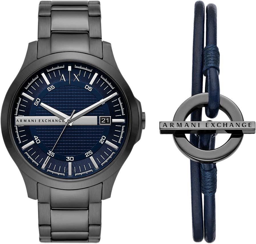 Набор: наручные часы и ювелирный браслет Armani Exchange AX7127