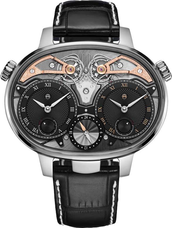 Швейцарские механические титановые наручные часы Armin Strom T118-RGMT.90