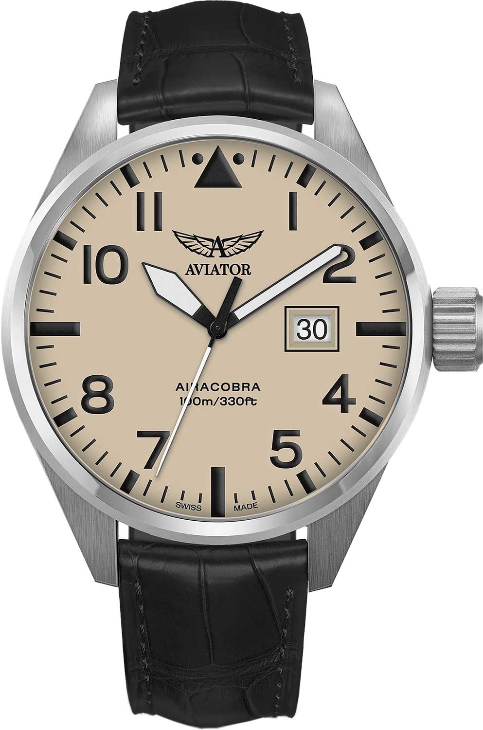 Швейцарские наручные часы Aviator V.1.22.0.190.4