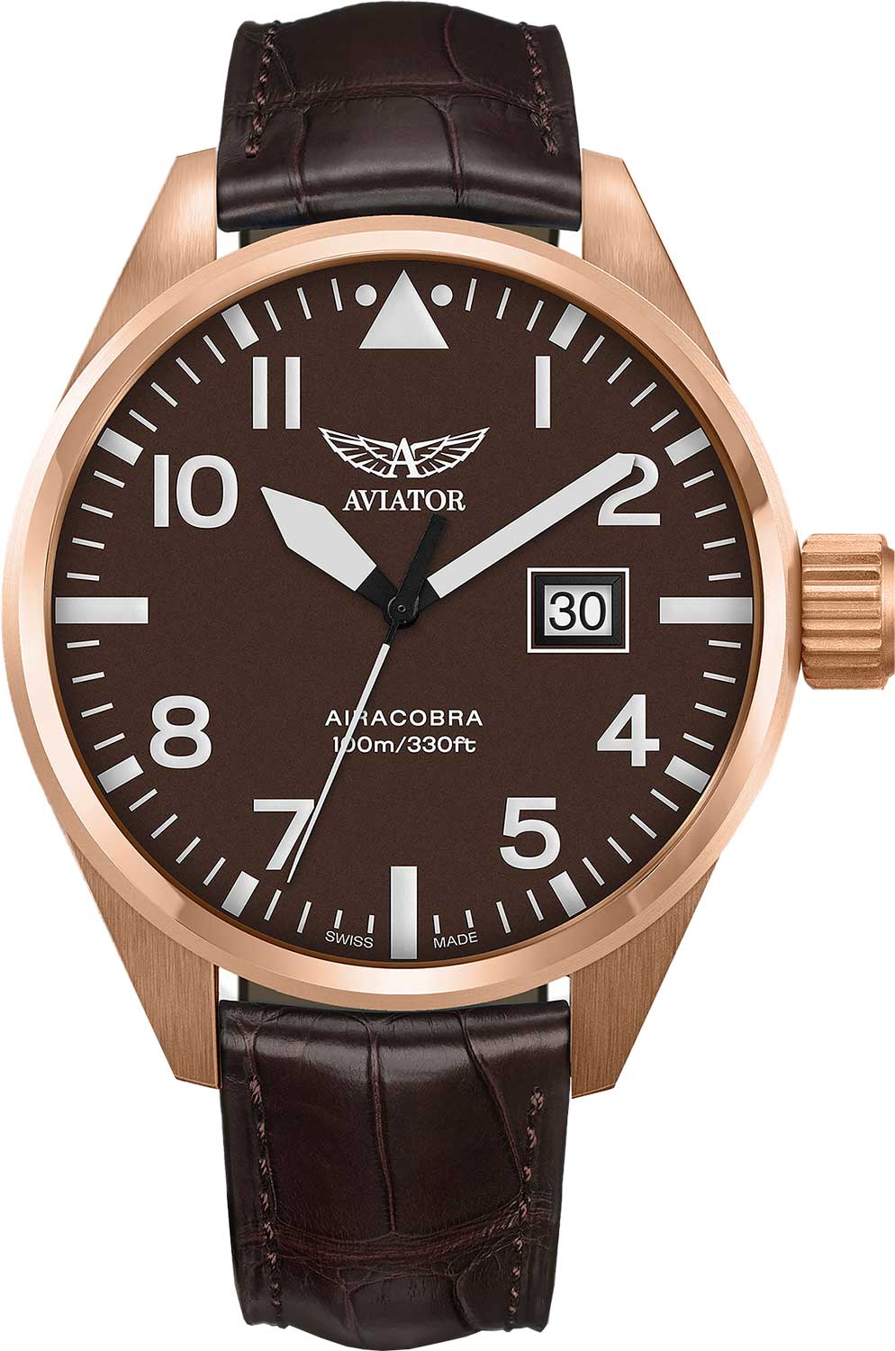 Швейцарские наручные часы Aviator V.1.22.2.151.4