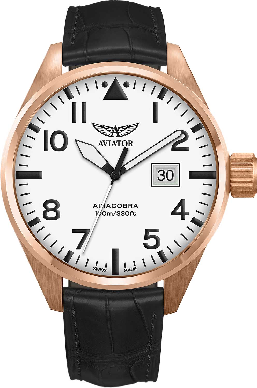 Швейцарские наручные часы Aviator V.1.22.2.152.4