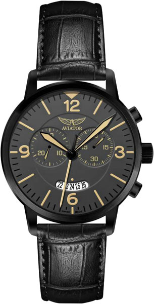 Швейцарские наручные часы Aviator V.2.13.5.077.4 с хронографом