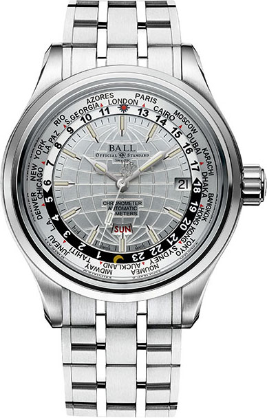 Швейцарские механические наручные часы BALL GM1020D-S1CAJ-WH