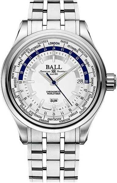 Швейцарские механические наручные часы BALL GM2020D-S1CJ-WH
