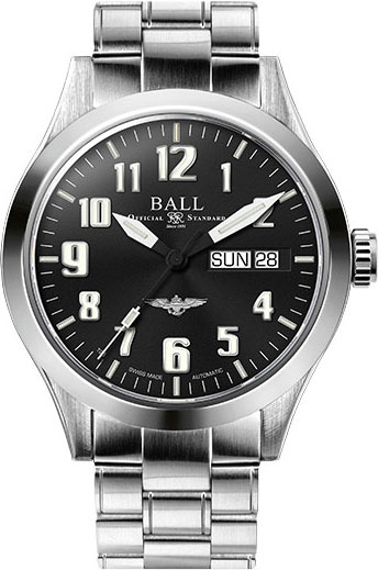 Швейцарские механические наручные часы BALL NM2182C-S2J-BK