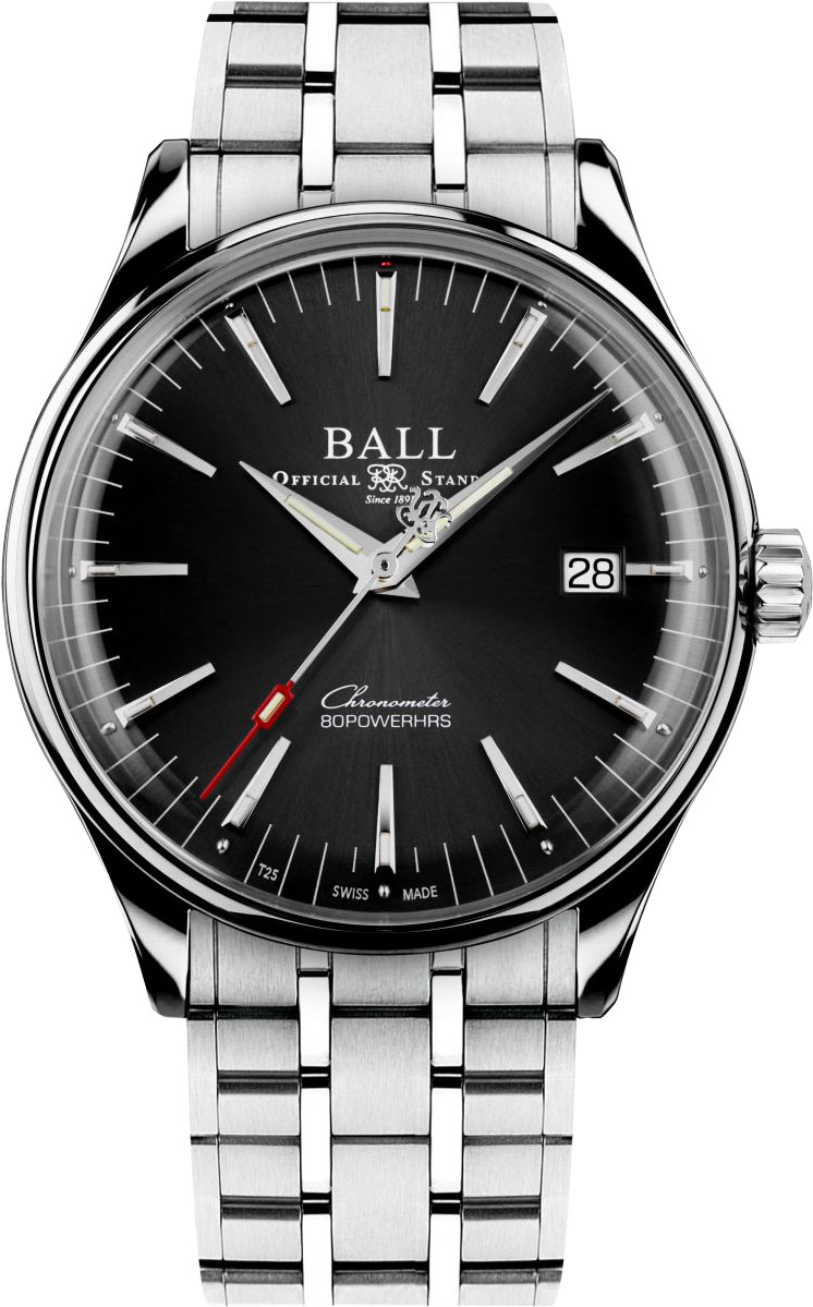 Швейцарские механические наручные часы BALL NM3280D-S1CJ-BK