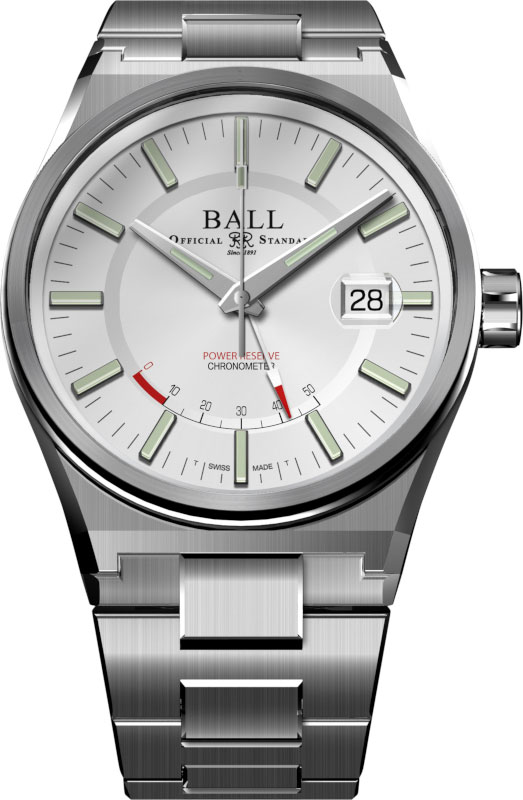 Швейцарские механические наручные часы BALL PM3030C-SC-WH