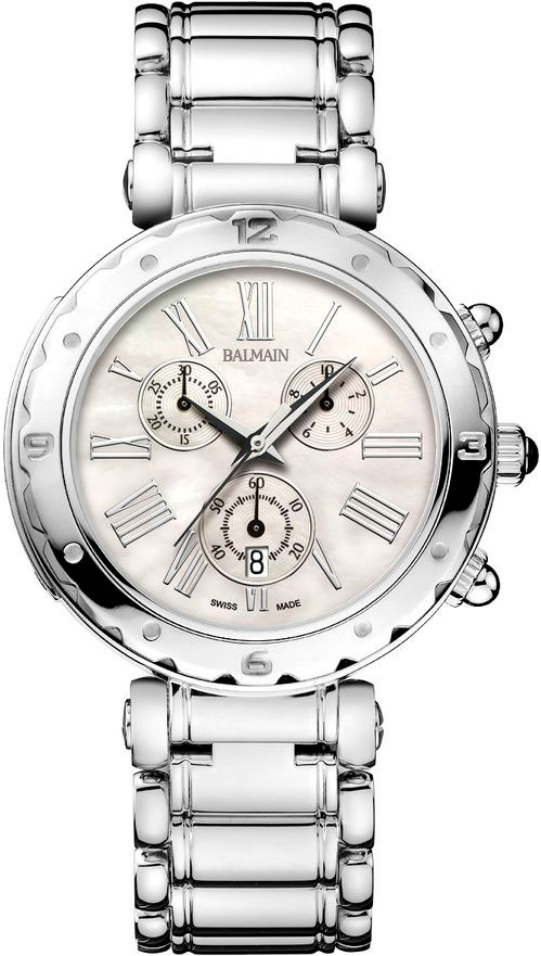 Швейцарские наручные часы Balmain B56313382 с хронографом