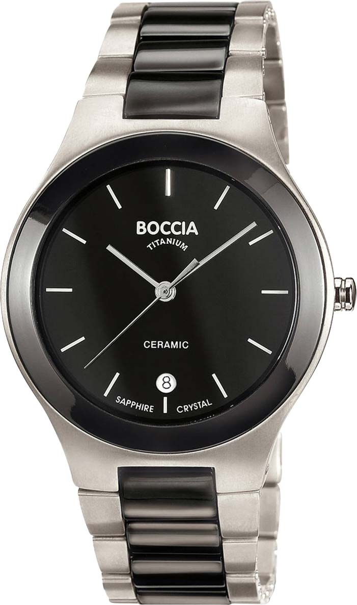 Титановые наручные часы Boccia Titanium 3628-01