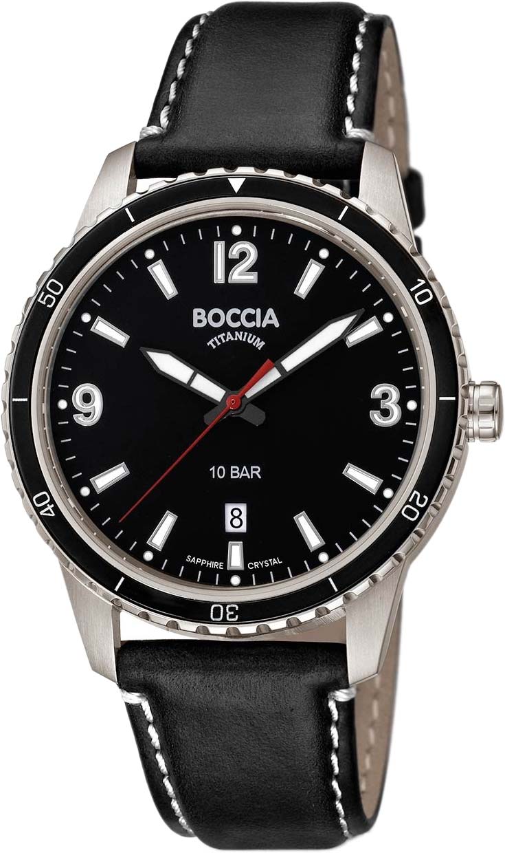 Титановые наручные часы Boccia Titanium 3635-01