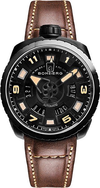 Швейцарские механические наручные часы Bomberg BS45APBA.045-4.3