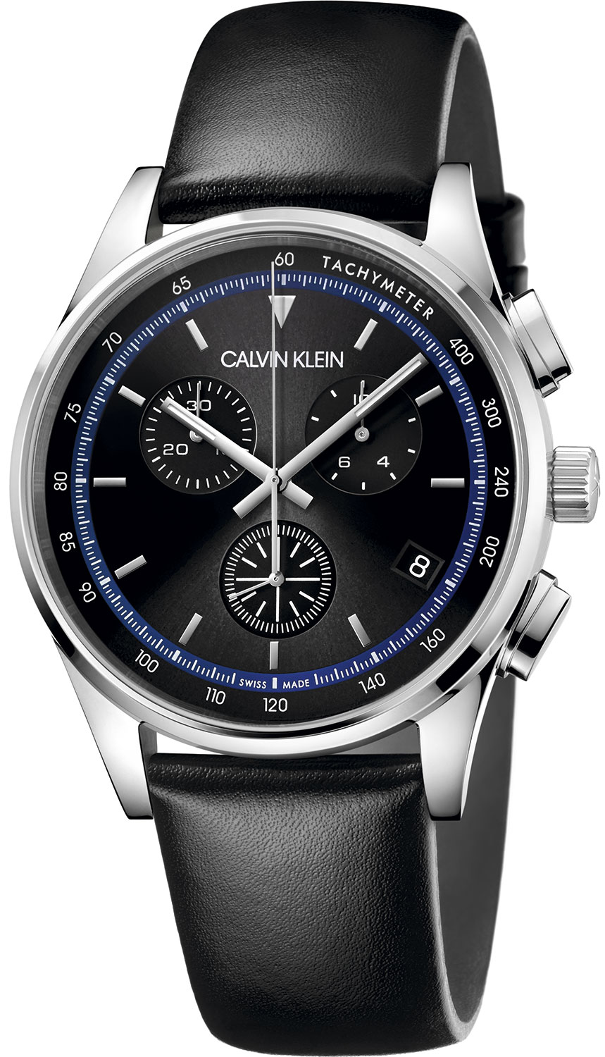 Швейцарские наручные часы Calvin Klein KAM271C1 с хронографом