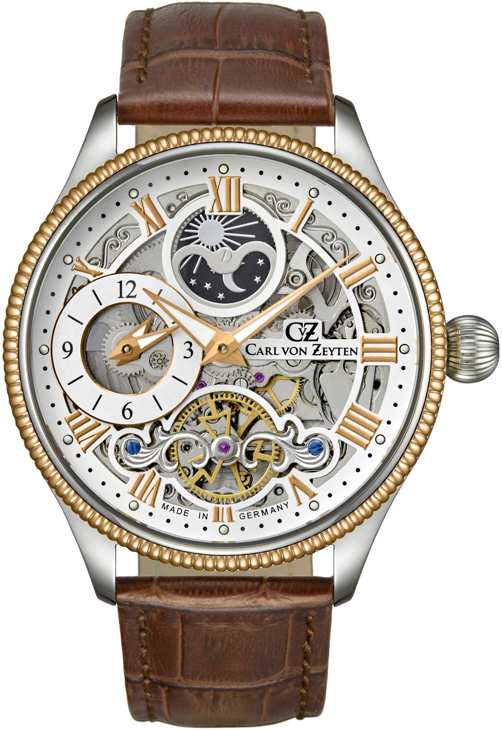 Механические наручные часы Carl von Zeyten CVZ0034RWHS