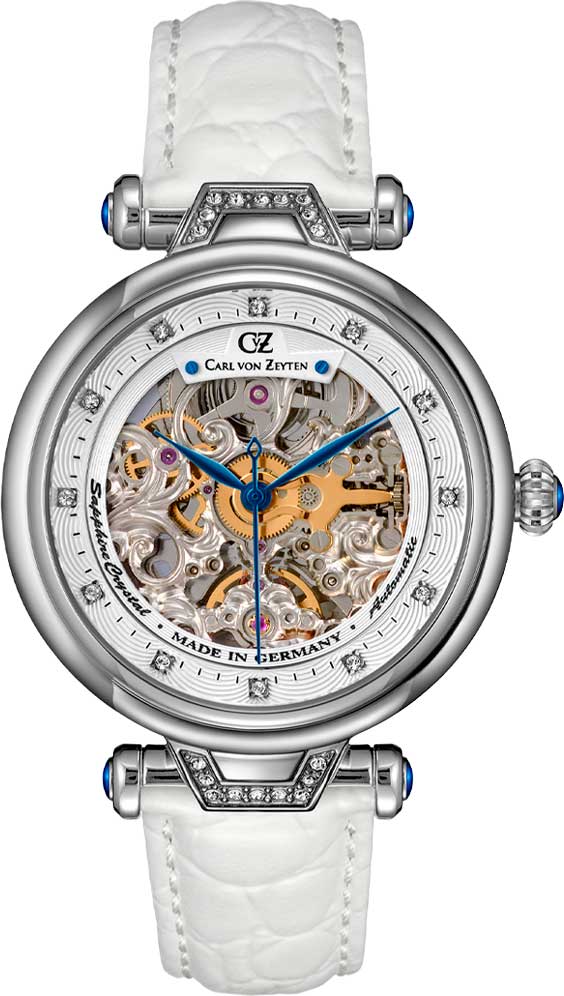 Механические наручные часы Carl von Zeyten CVZ0070WH