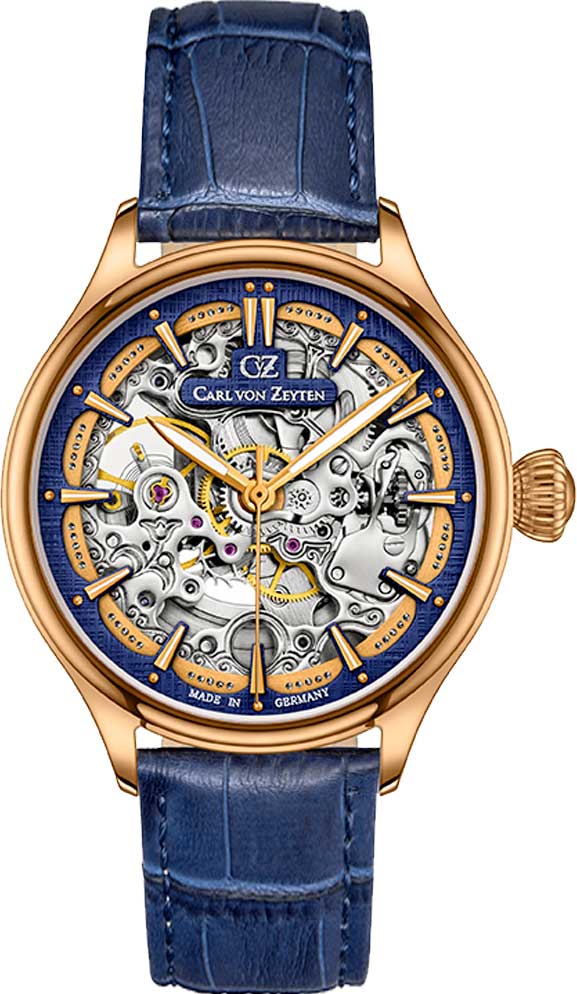 Механические наручные часы Carl von Zeyten CVZ0072RBLS