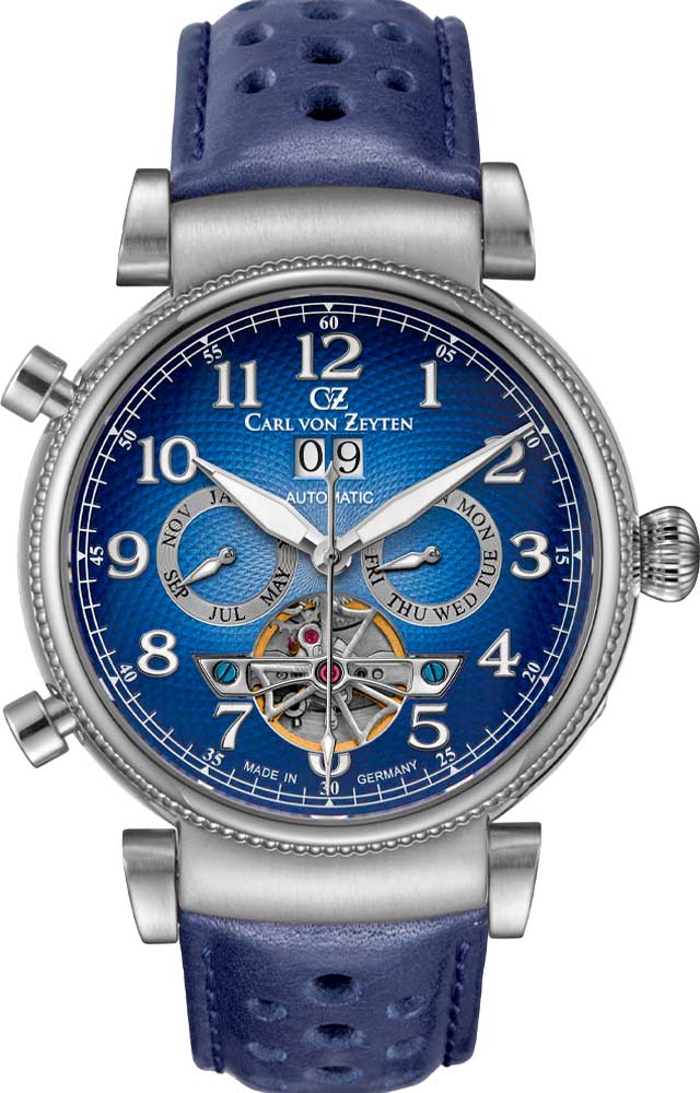 Механические наручные часы Carl von Zeyten CVZ0075BLS