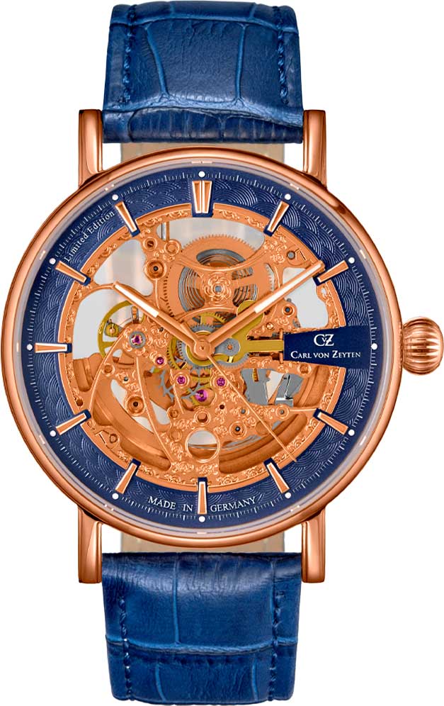 Механические наручные часы Carl von Zeyten CVZ0078RBLS
