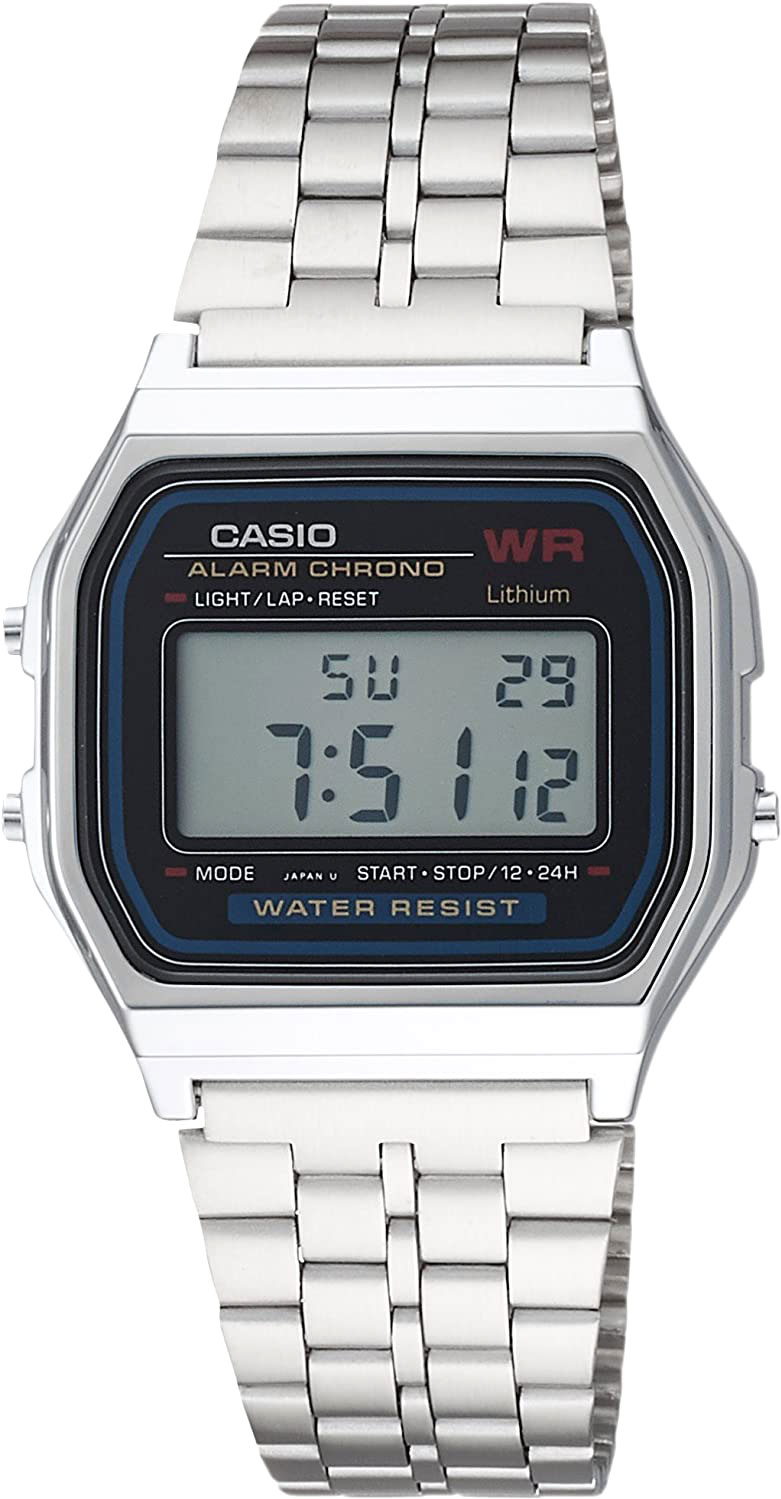 Японские наручные часы Casio Vintage A159WA-N1 с хронографом