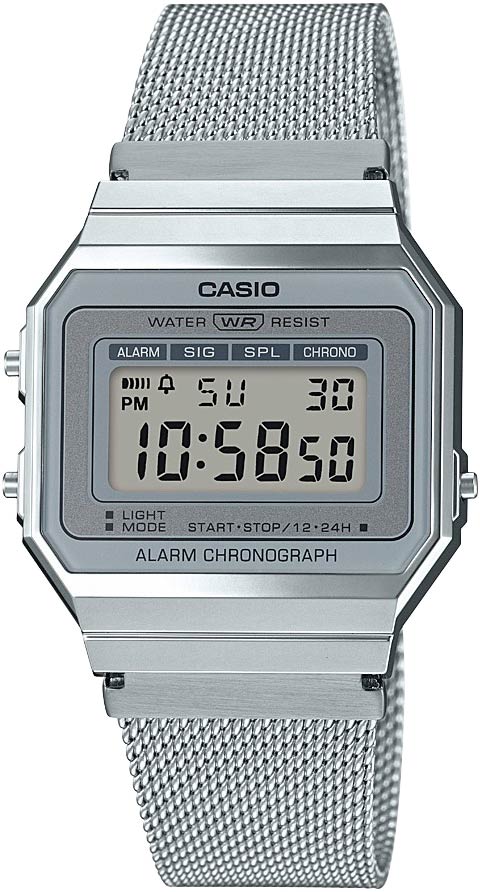 Японские наручные часы Casio Vintage A700WEM-7AEF с хронографом