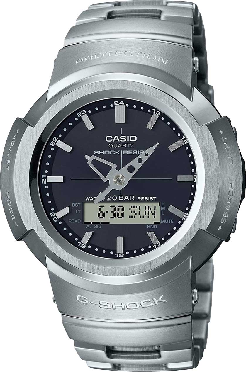 Японские наручные часы Casio G-SHOCK AWM-500D-1A с хронографом