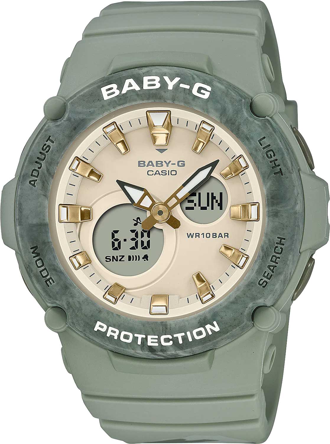 Японские наручные часы Casio Baby-G BGA-275M-3A с хронографом
